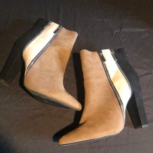 Multi colored booties